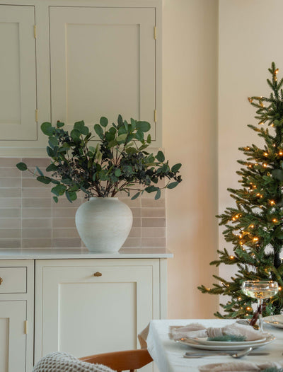 Faux Arrangement - Eucalyptus and Blue Berry
