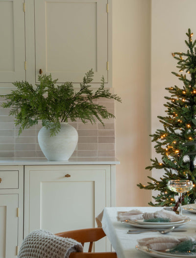 Faux Arrangement - Winter Fern Stems (5 Stems)