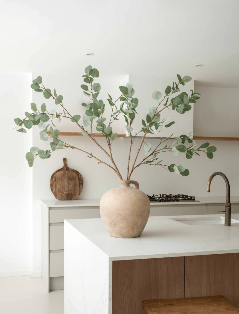 Faux Eucalyptus Oversized Branch (2 branches)