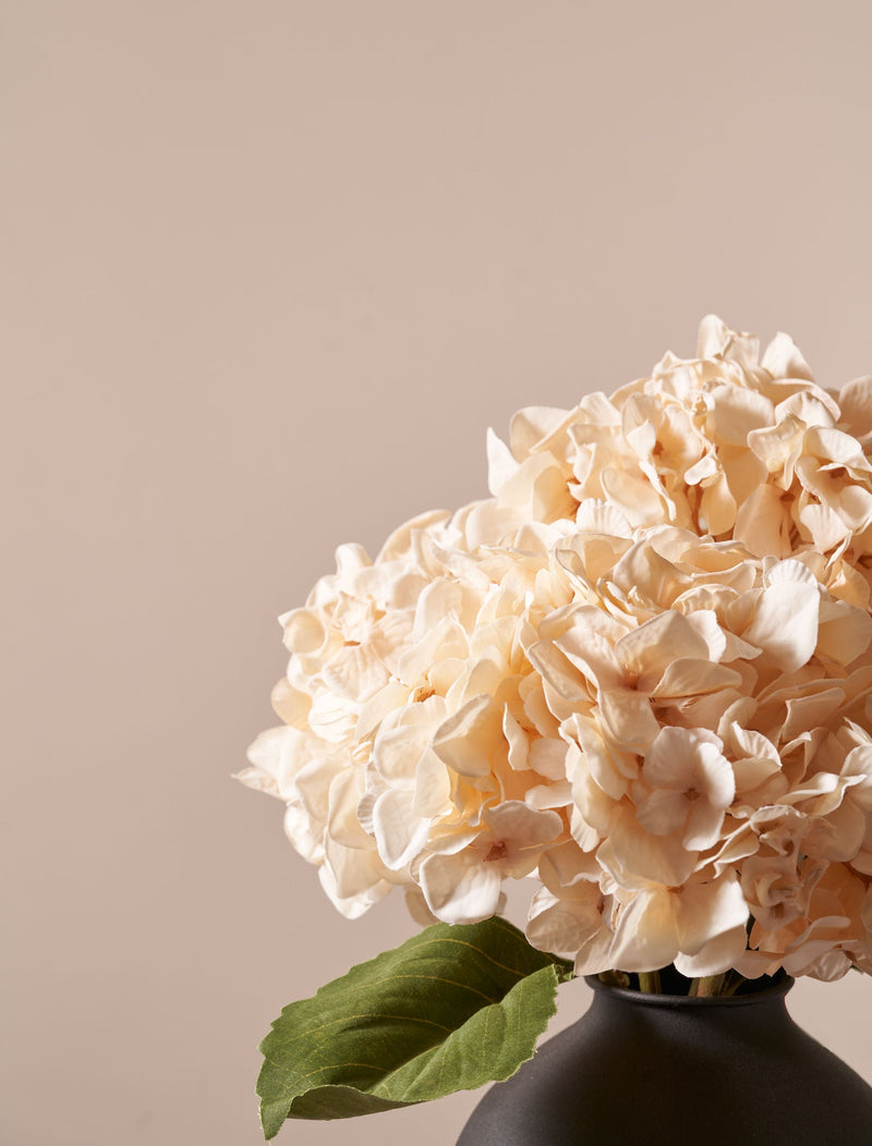 Faux Hydrangea Bouquet - Cream