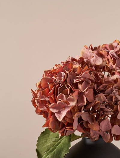 Faux Hydrangea Bouquet - Dusky Pink