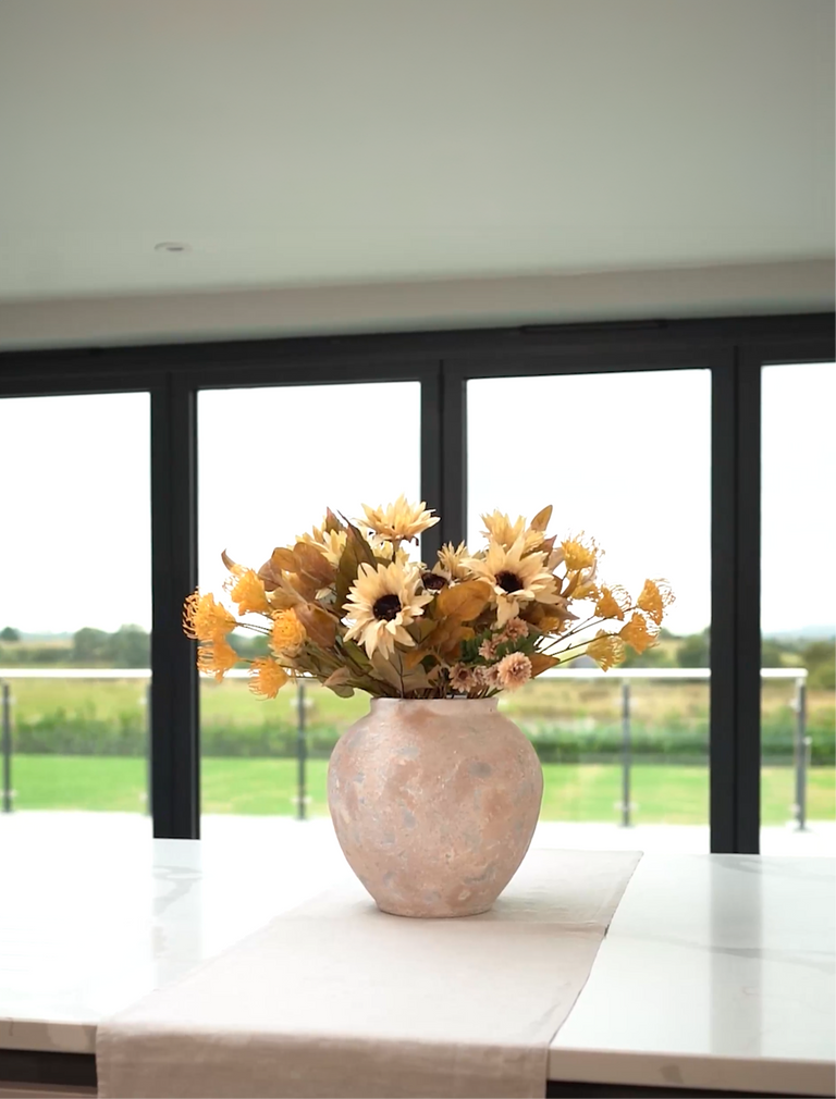 Faux Autumn Arrangement - Neutral