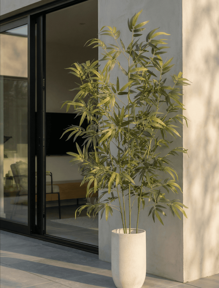 large indoor bamboo plant Faux Bamboo Tree (Indoor or Outdoor) 172cm / 5ft 8in