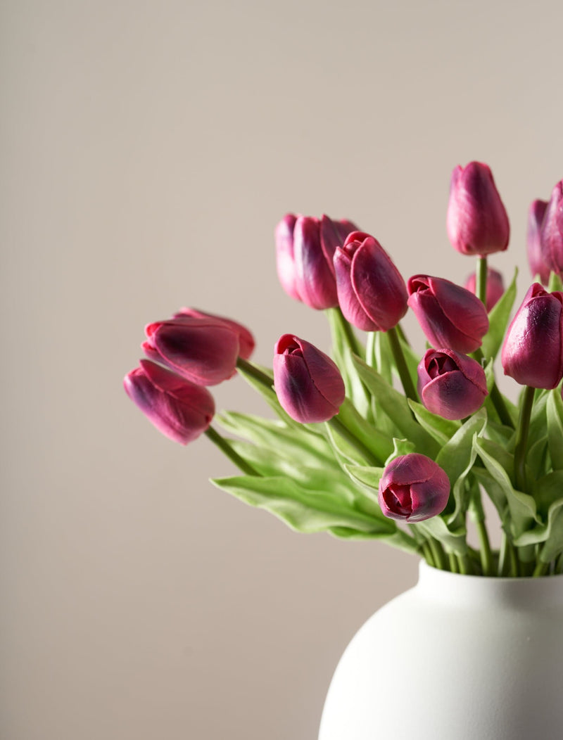 Faux Tulip - Purple (25 stems)