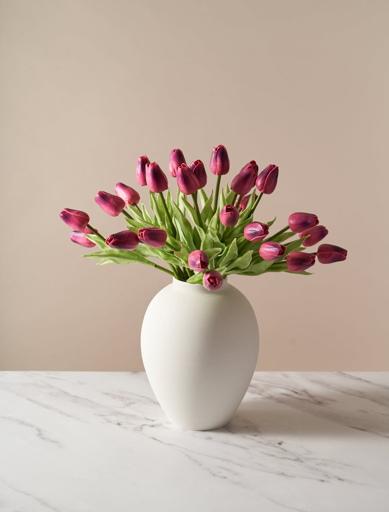 Faux Tulip - Purple (25 stems)