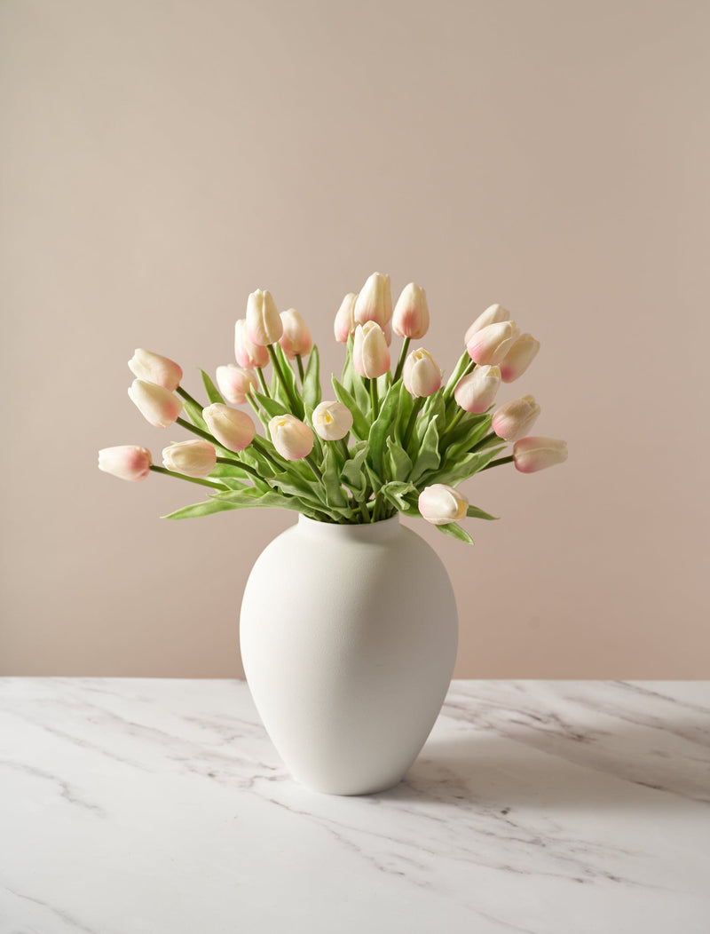 Faux Tulip - Baby pink (25 Stems)