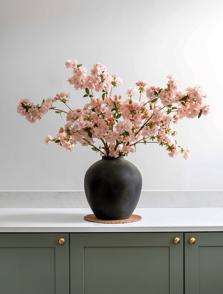 Faux Japanese Cherry Blossom - Blush (6 Stems)