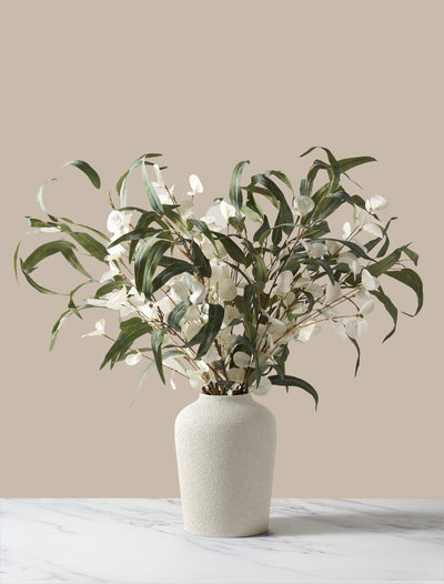 Faux Arrangement - Willow Eucalyptus & Ivory Eucalyptus