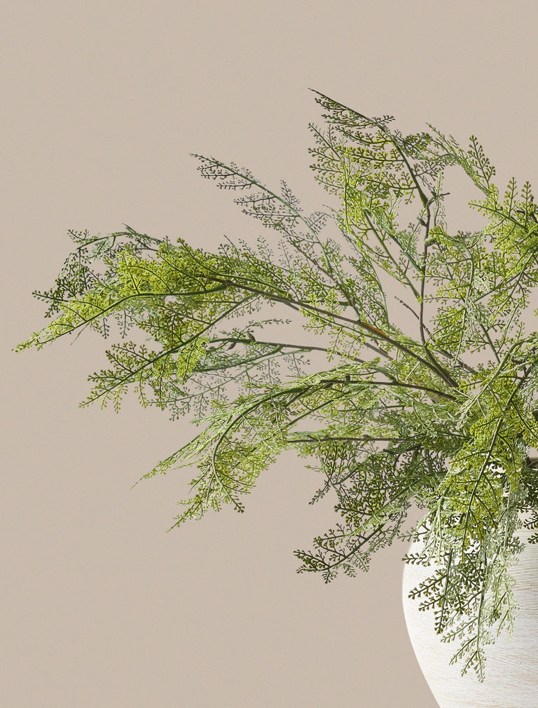Faux Arrangement - Winter Fern Stems (5 Stems)