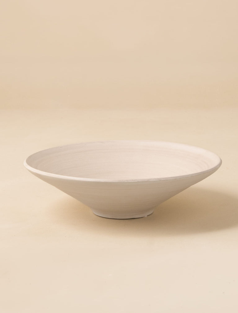 Cleo Decorative Bowl - Brushed Beige