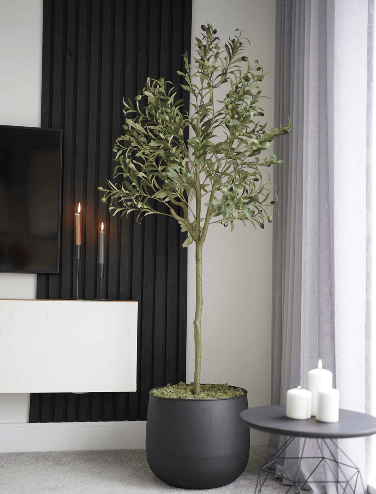 olive tree planter indoor Faux Olive Tree 160cm / 5ft 2"