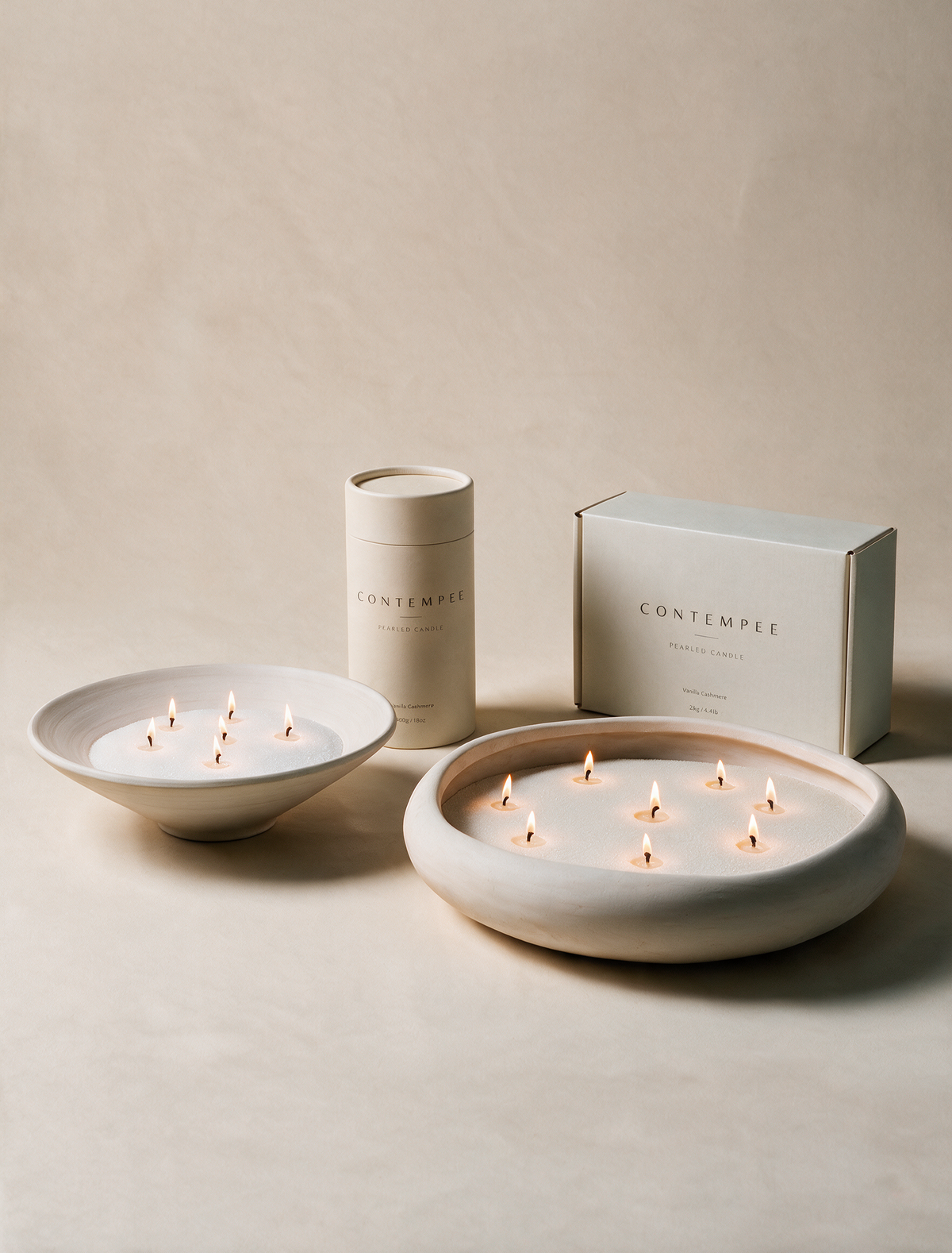 Pearled Candle Sand