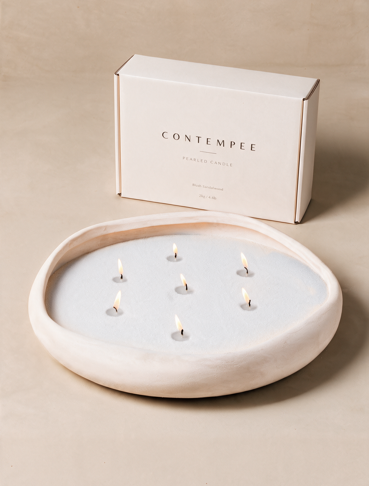 Pearled Candle Sand