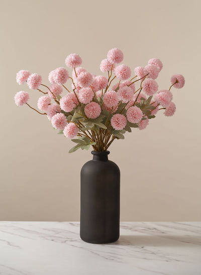 Faux Kiku Flower - Pink (10 Stems)