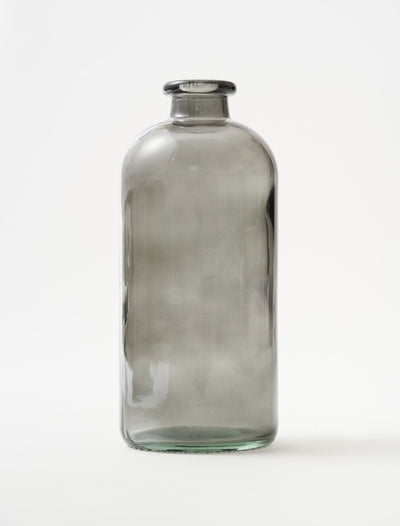 Aria Glass Vase - Grey