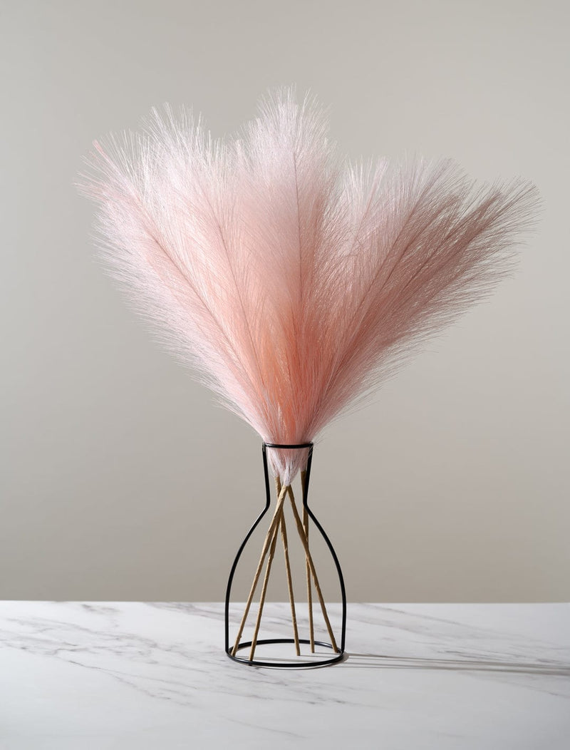 Faux Pampas Grass - Plush Pink - contempee